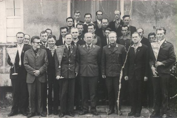 Prawdopodobnie z okazji zdobycia sztandaru przechodniego. Arch. Nadl. Węgliniec